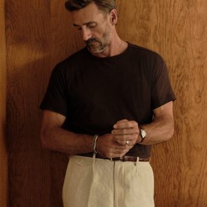 Japanese De-Luxe Cotton Linen Knit Tee