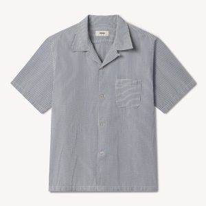 Sodapop Seersucker Camp Shirt