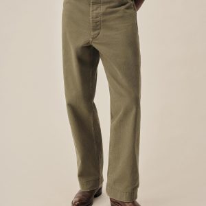 Herringbone Twill Full Saddle Field Pant