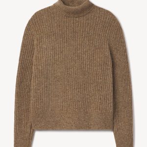 Irish Donegal Wool Turtleneck